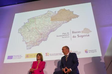 Imagen La Diputación de Segovia presenta en Madrid su Plan de Sostenibilidad Turística ‘Hoces de Segovia’ ante más de un centenar de...